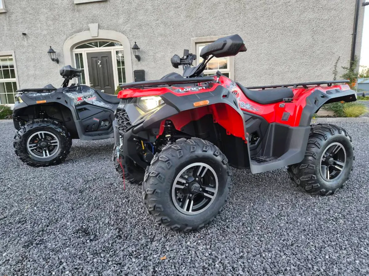 New Loncin x wolf 550
2 years warranty - Image 1