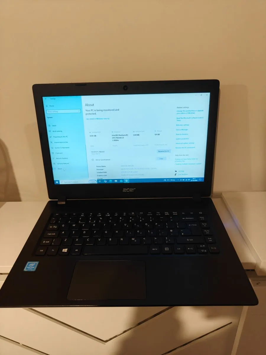 Acer Aspire A114-31, Pentium N4200 4GB RAM - 64GD - Image 2