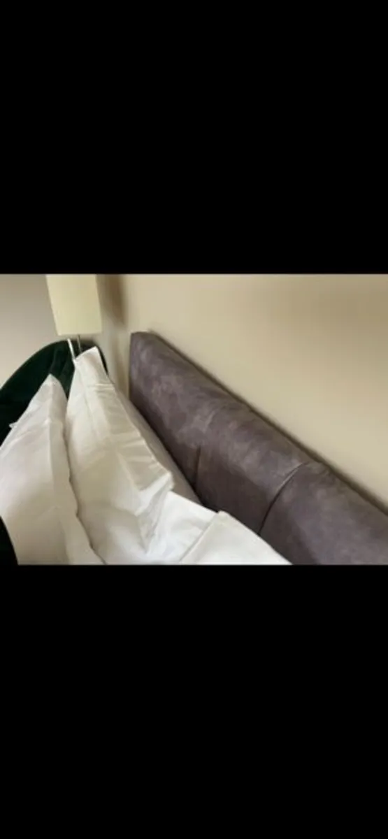 Double bed and mattress - Image 2