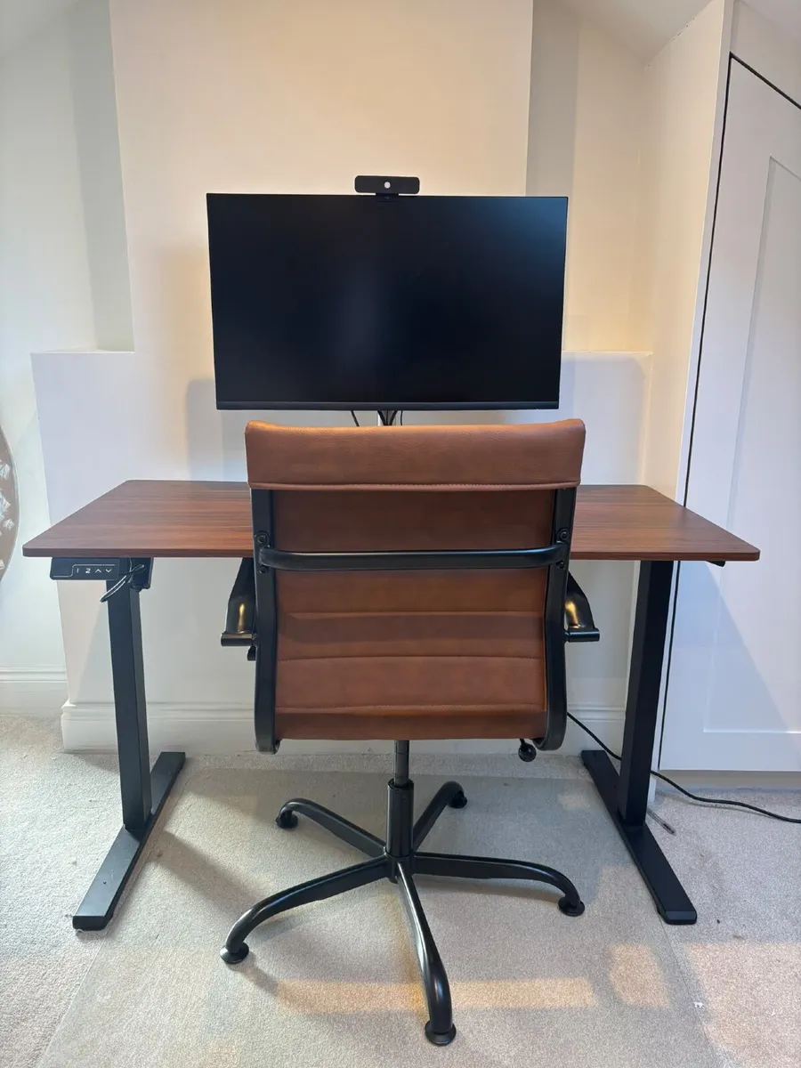 Standing Electric Desk & Chair - €400 - Image 1