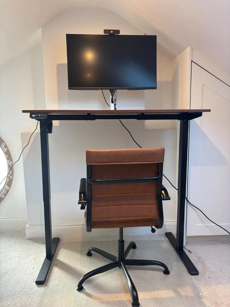 Standing Electric Desk & Chair - €400 - Image 2