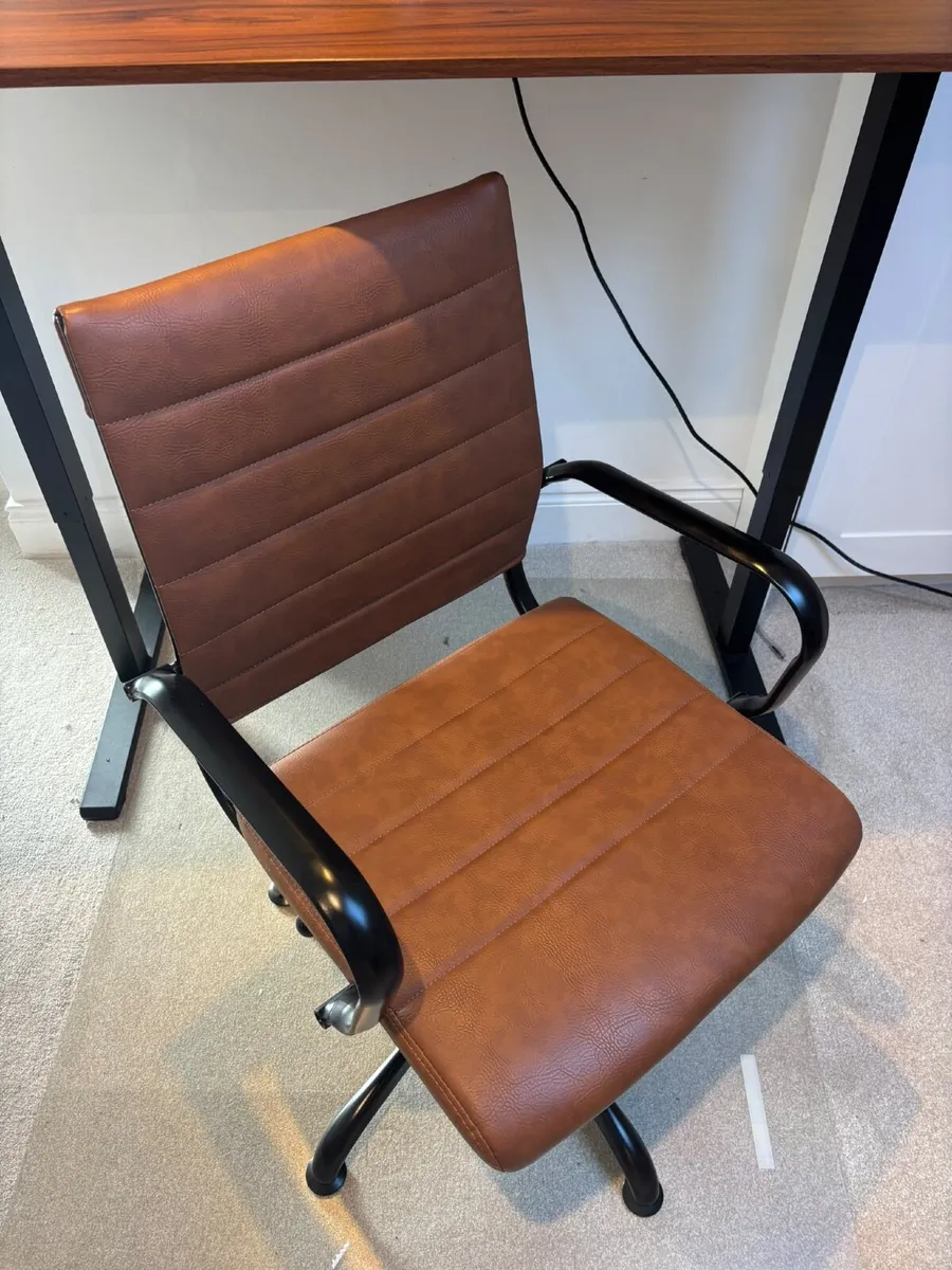 Standing Electric Desk & Chair - €400 - Image 3