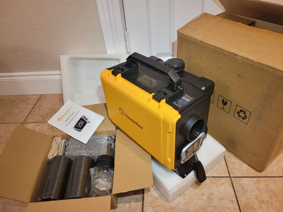 Toolbox style Heater with Power Supply, Timer, App - Image 1