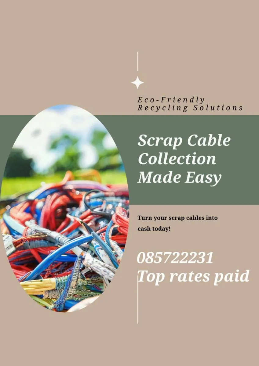 Scrap cable collection