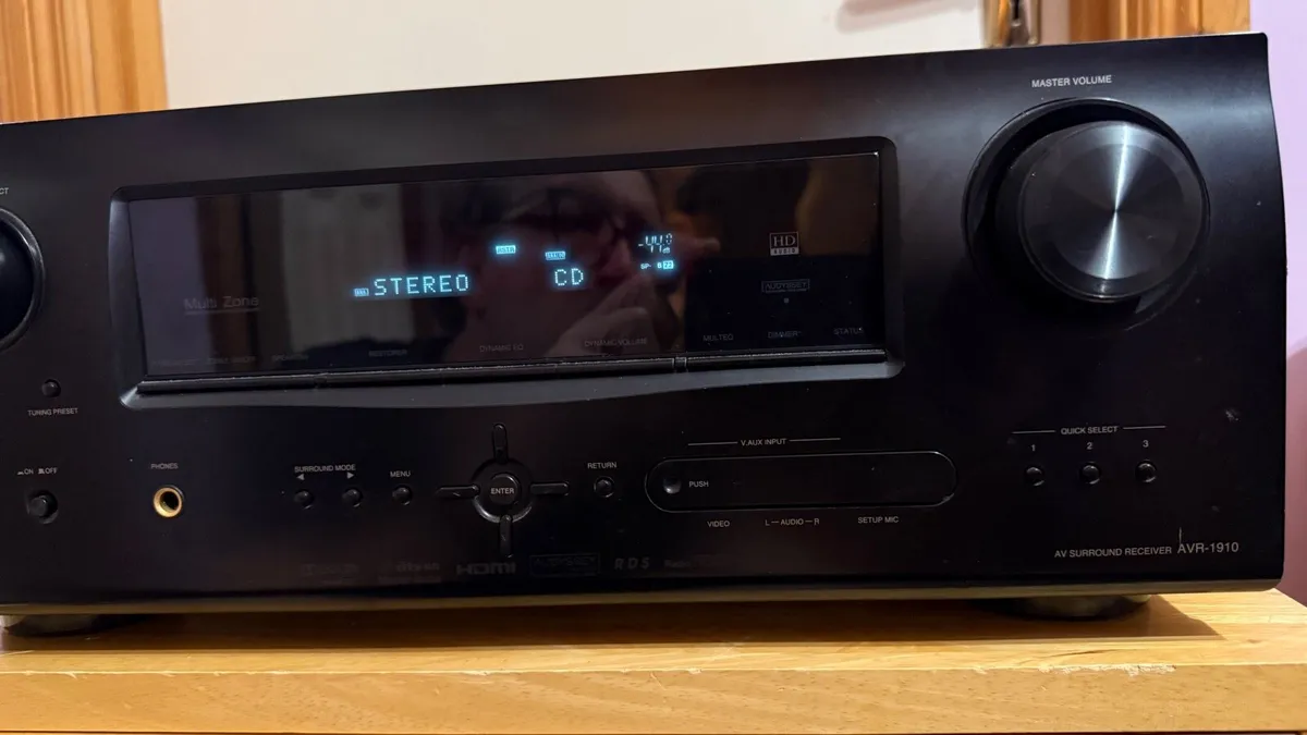 Denon AV SURROUND RECEIVER AVR-1910 - Image 2