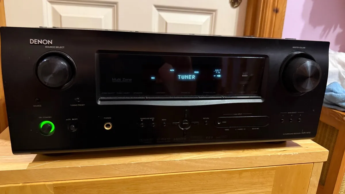 Denon AV SURROUND RECEIVER AVR-1910 - Image 4