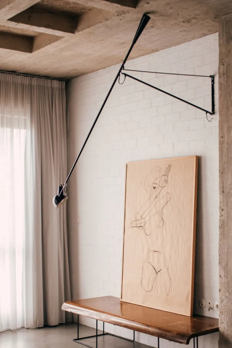 Flos  265 wall lamp, black Paolo Rizzatto - Image 1