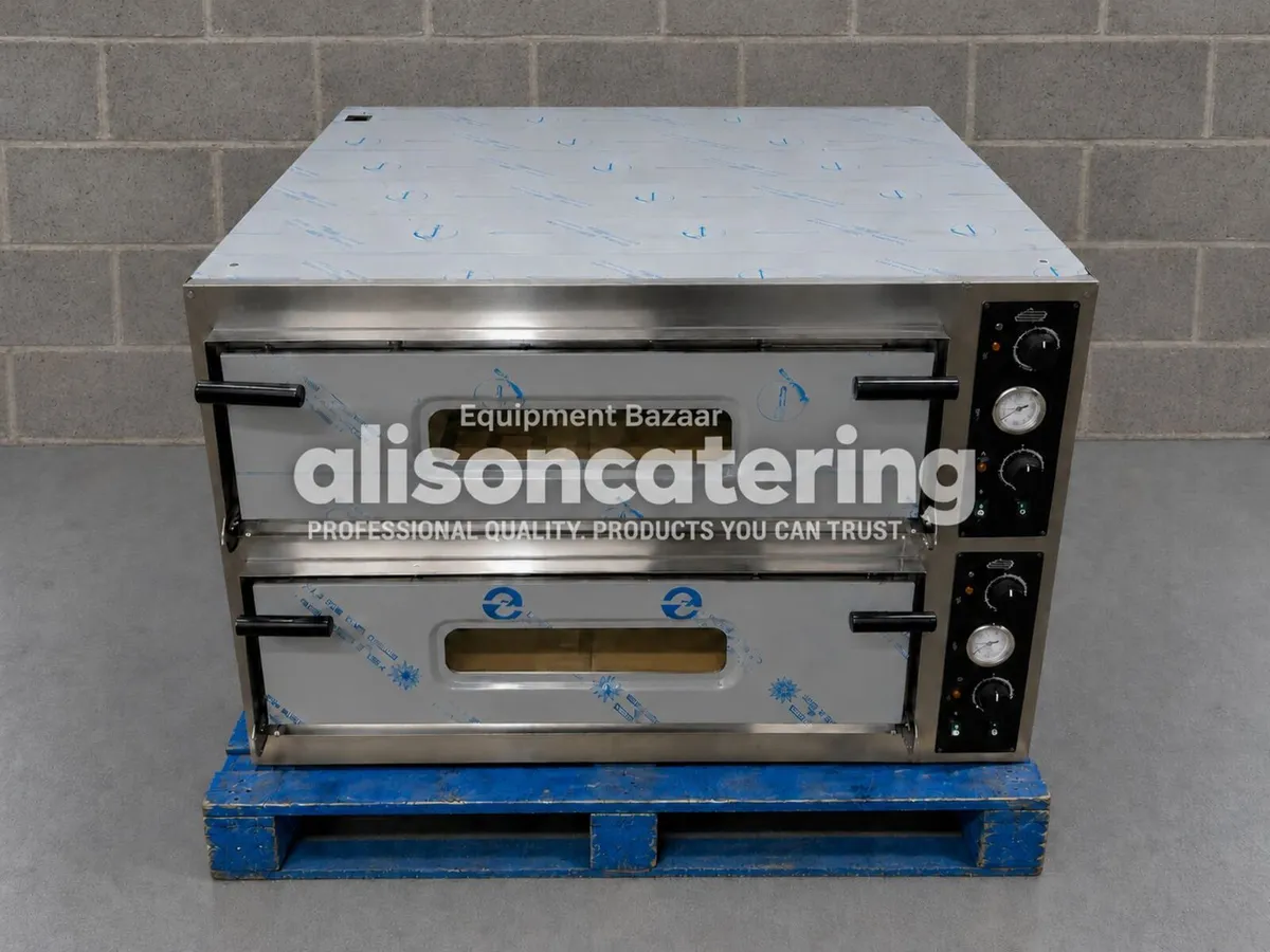 CombiSteel 2x6 Pizza Oven Elec 3-Phase Double-Deck - Image 2