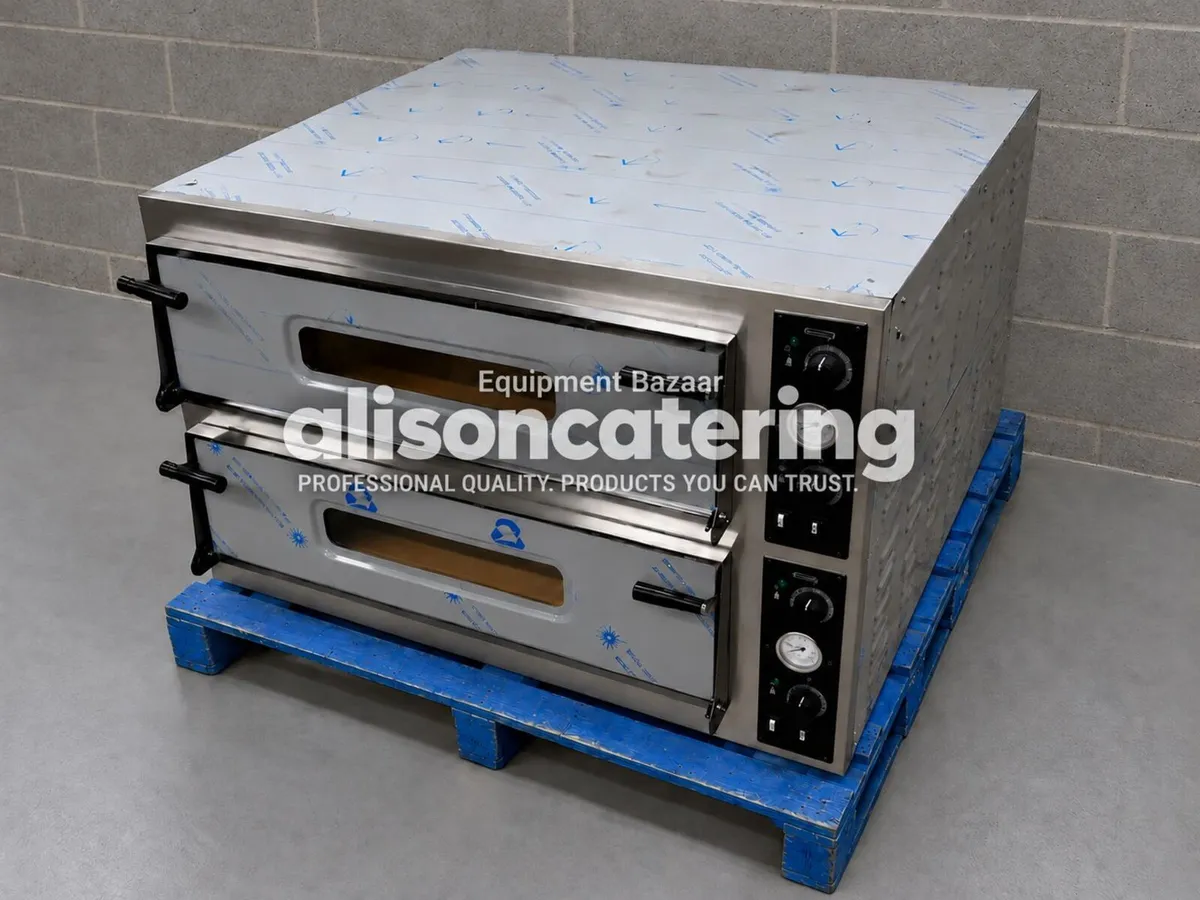 CombiSteel 2x6 Pizza Oven Elec 3-Phase Double-Deck - Image 4