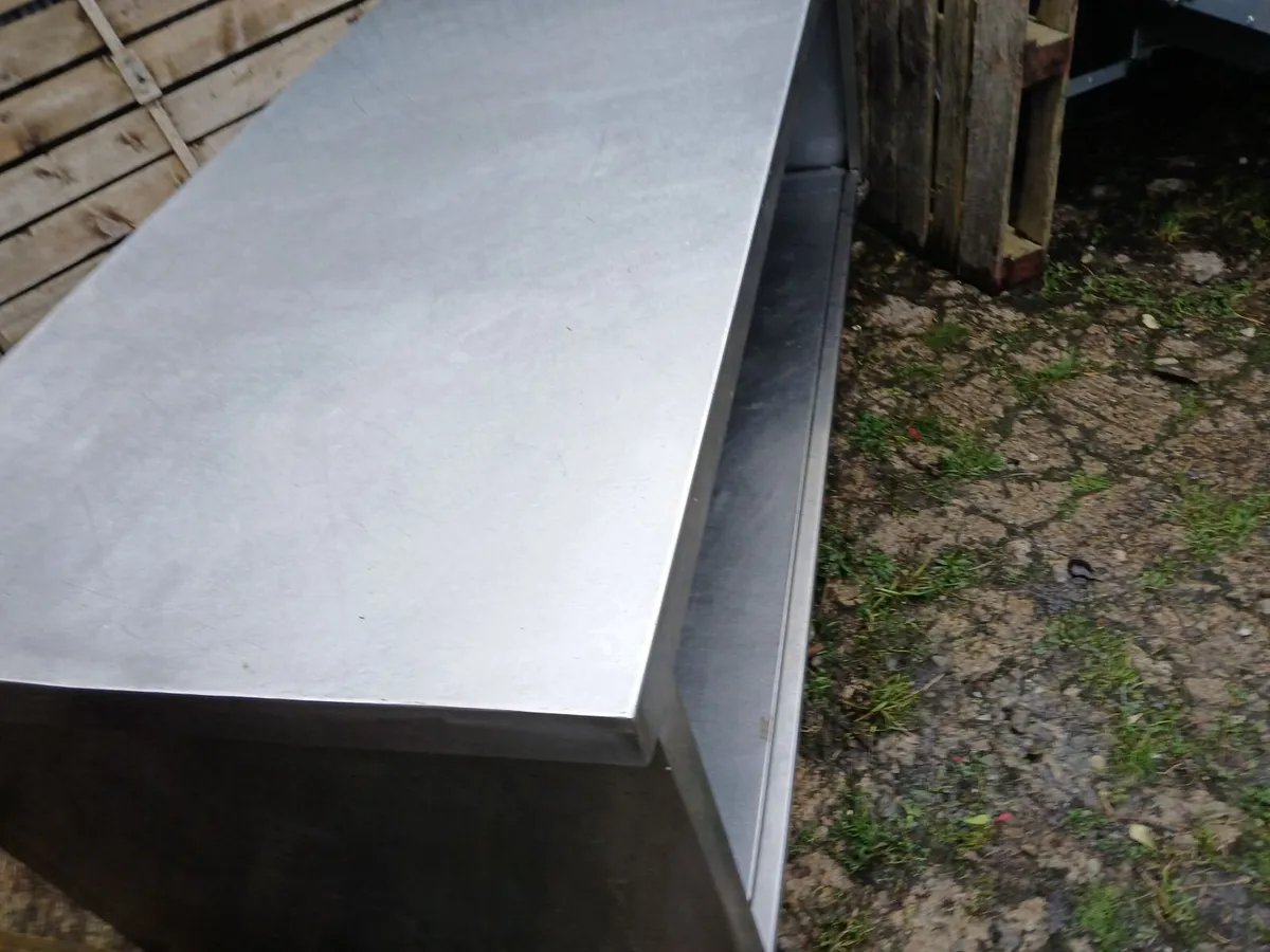 Staneless steel cabbinet  bakers table delivered - Image 4