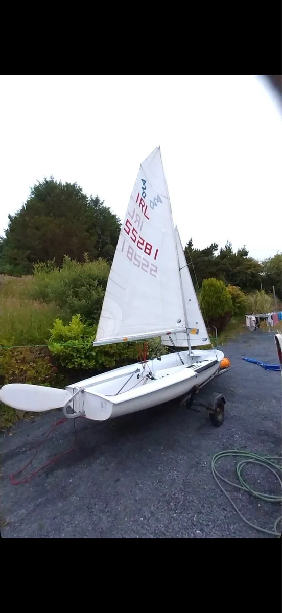 420 sailing dinghy - Image 2