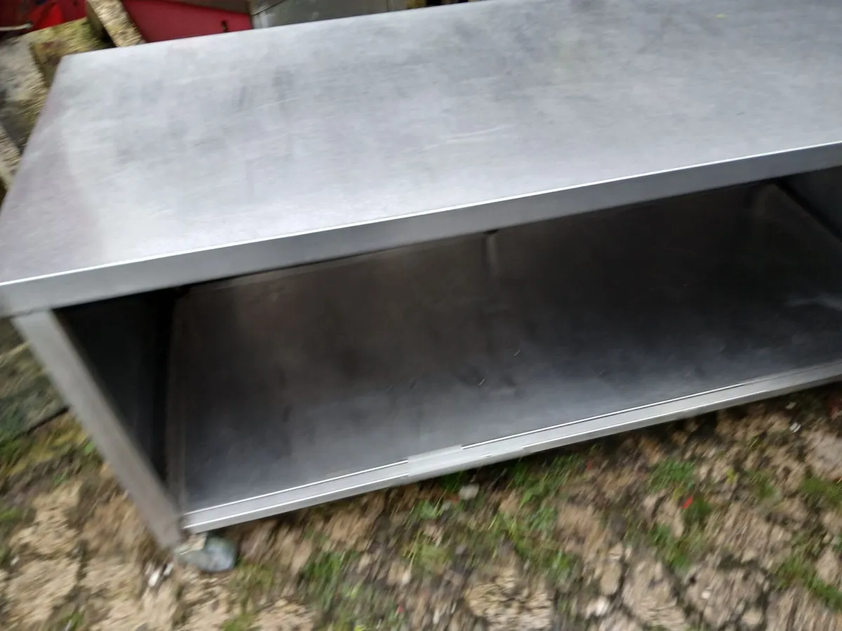 Staneless steel cabbinet..work bench delivered - Image 2