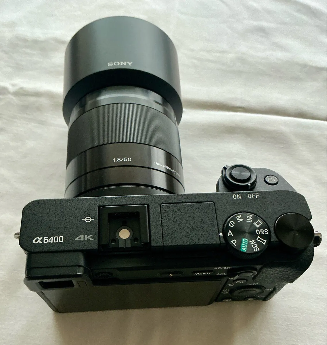 Sony A6400 Camera + Sony 50mm f/1.8 OSS Lense - Image 1