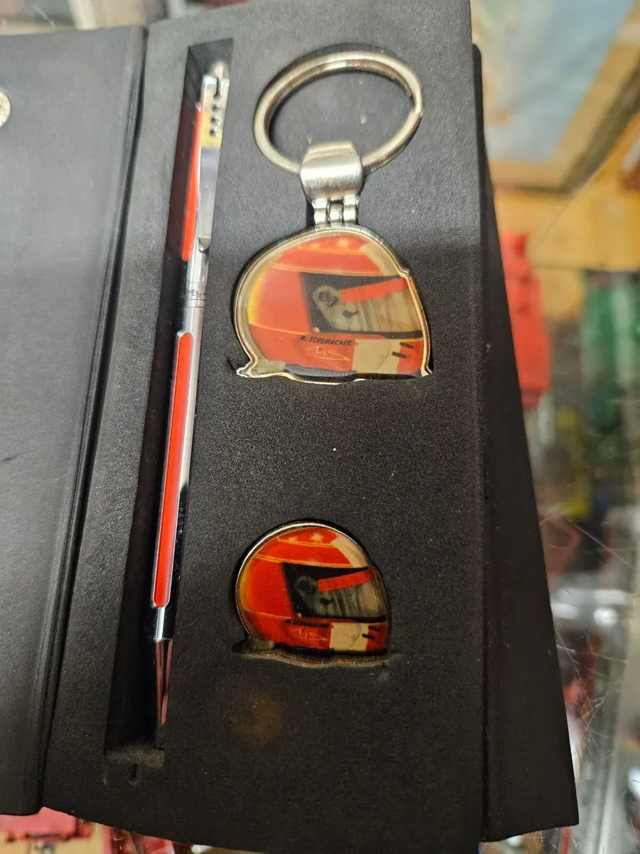 Ferrari Michael Schumacher Pen Key Ring Set - Image 2