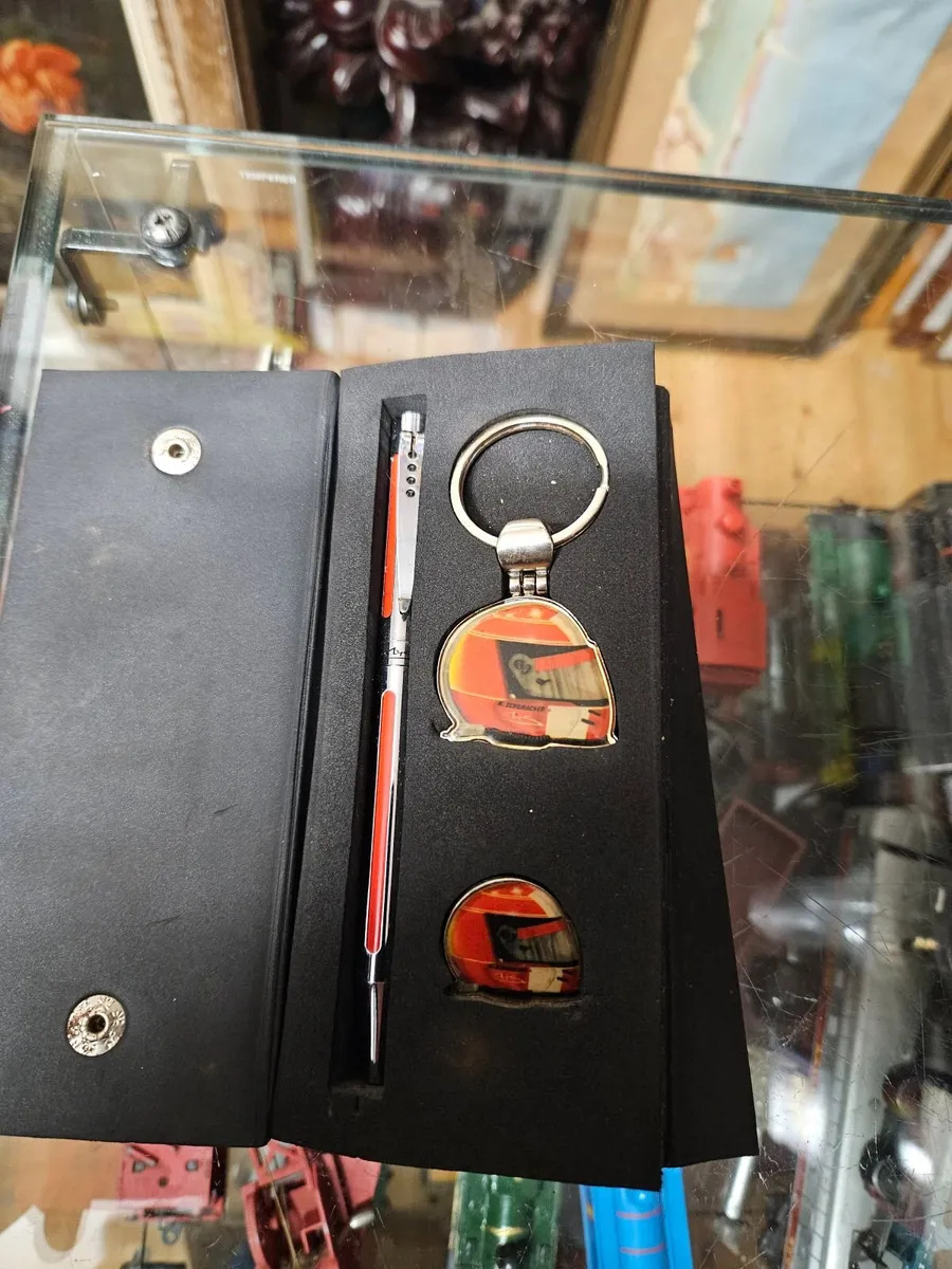 Ferrari Michael Schumacher Pen Key Ring Set - Image 3