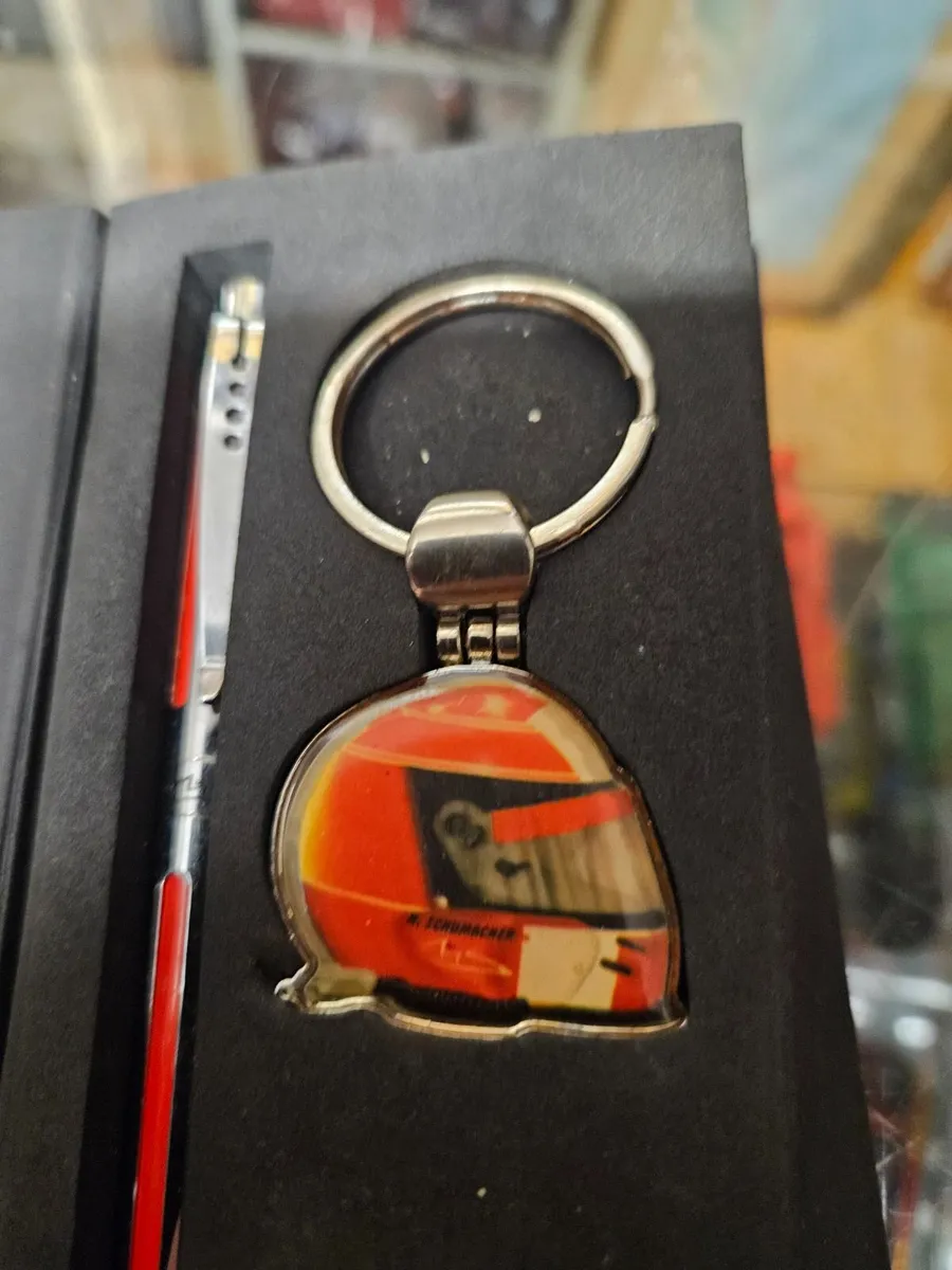 Ferrari Michael Schumacher Pen Key Ring Set - Image 4