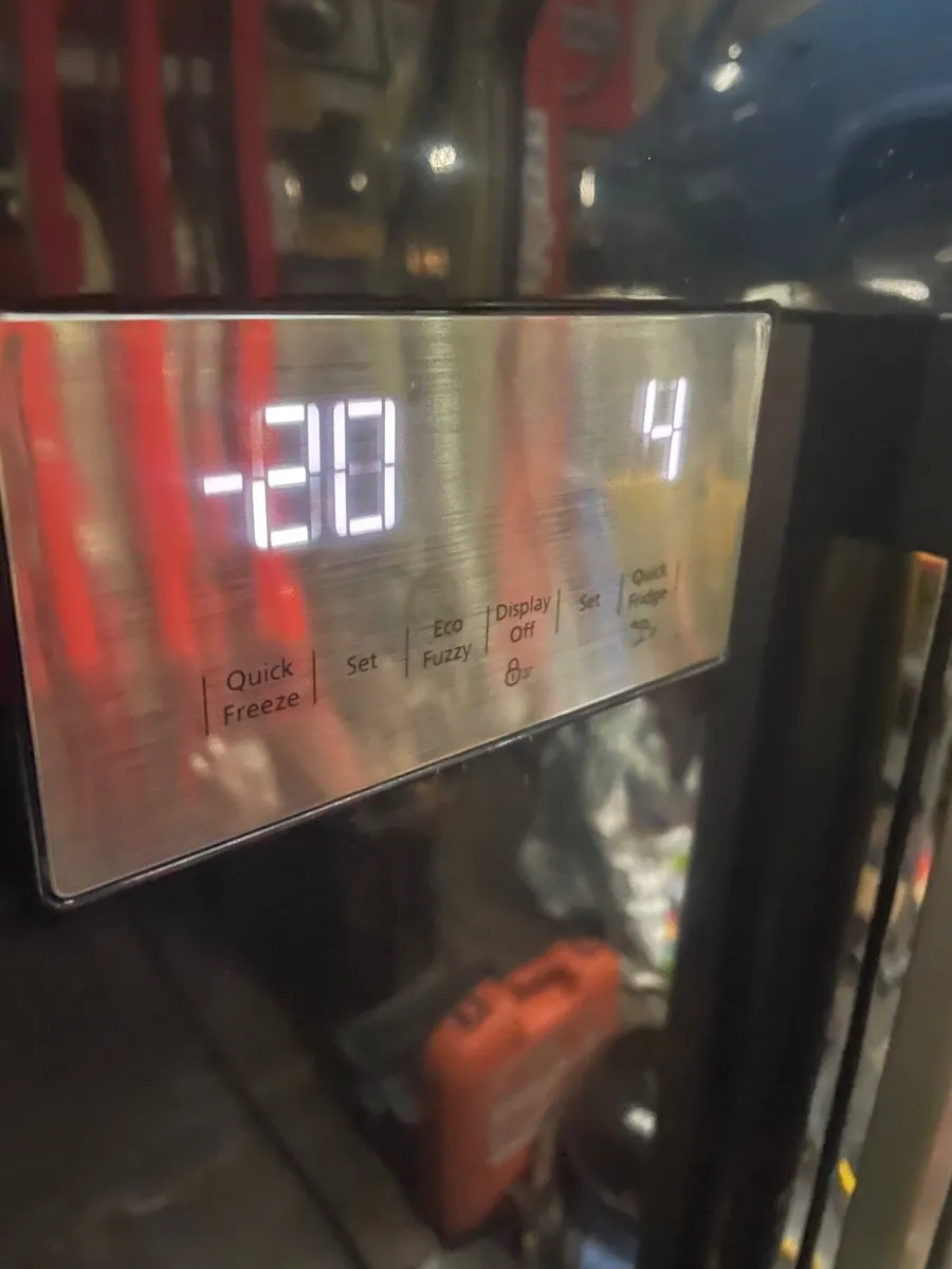 American fridge freezer with drink dispenser - Image 2