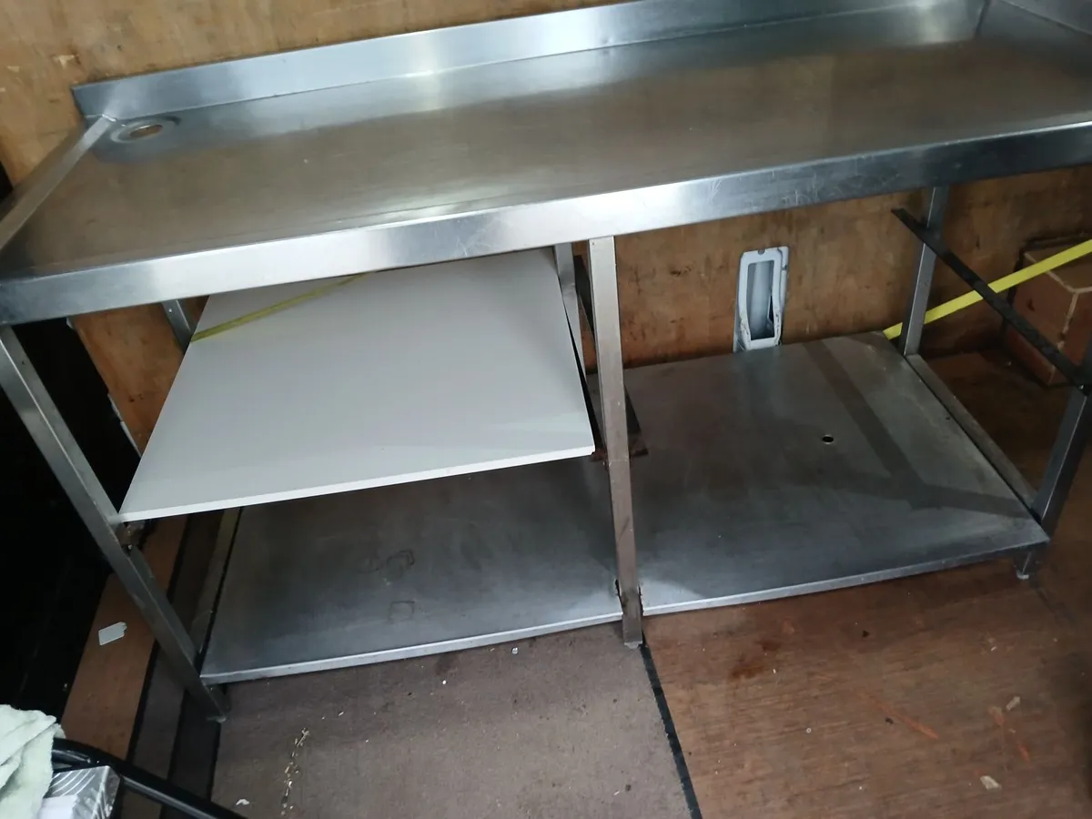 Staneless steel cabbinet  table delivered - Image 2