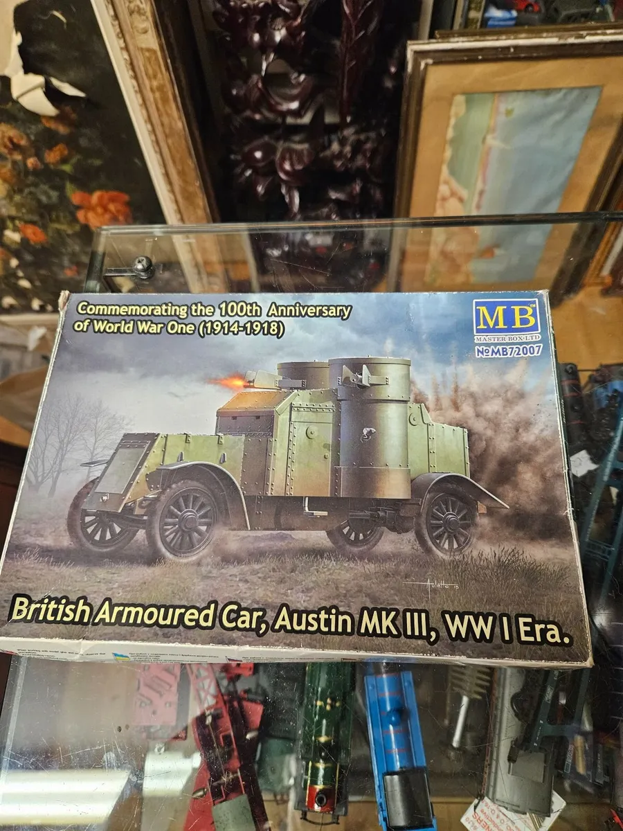 Airfix MB British WW1 Armoured Car - Image 1