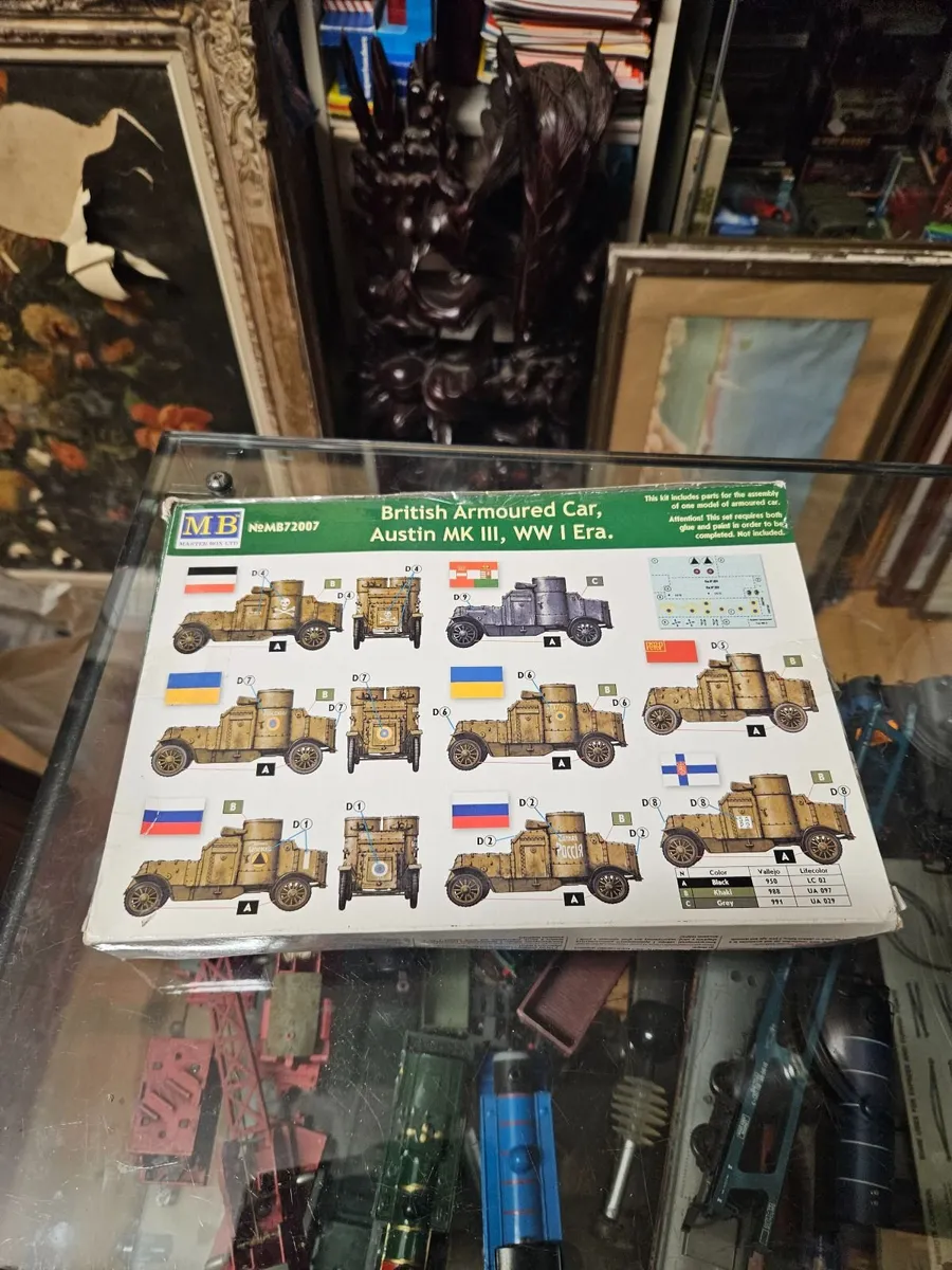 Airfix MB British WW1 Armoured Car - Image 3