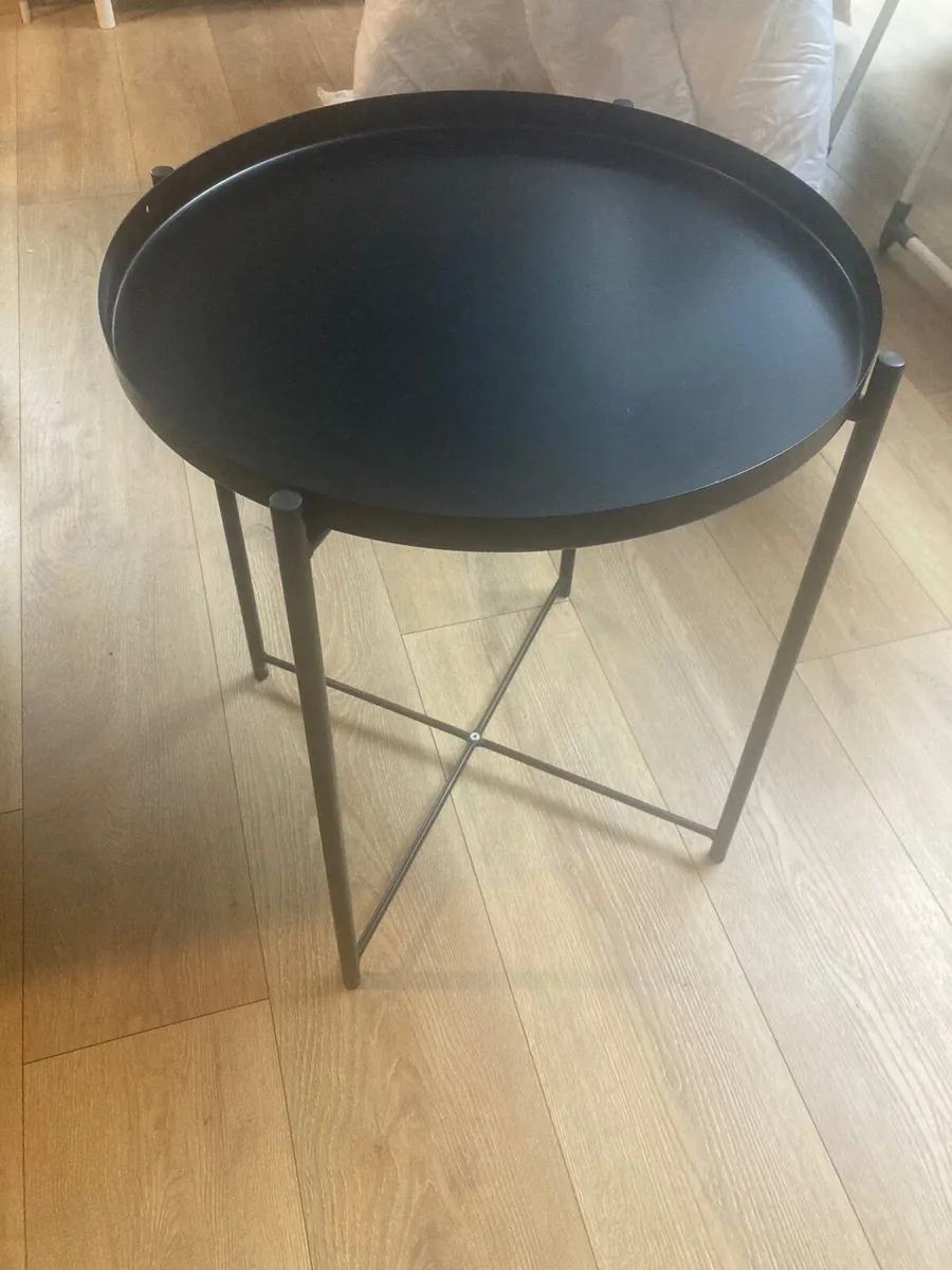 2x tray table (coffee table/ side/ end table) - Image 2