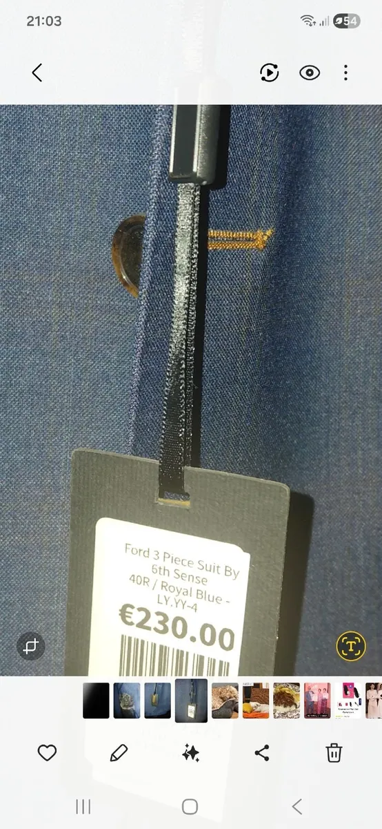 Mens Suit new with tags - Image 2