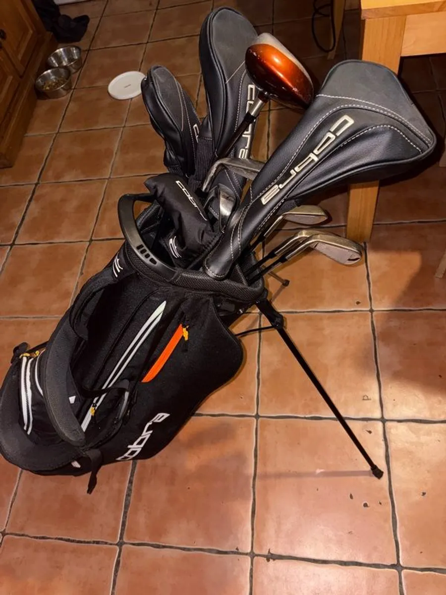 Complete Golf Set and Cobra Stand Bag - Image 1
