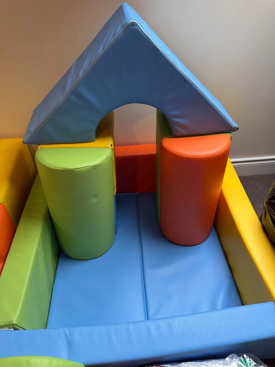 Soft Play Set – Ball Pit, Castle Blocks, Step & Sl - Image 2