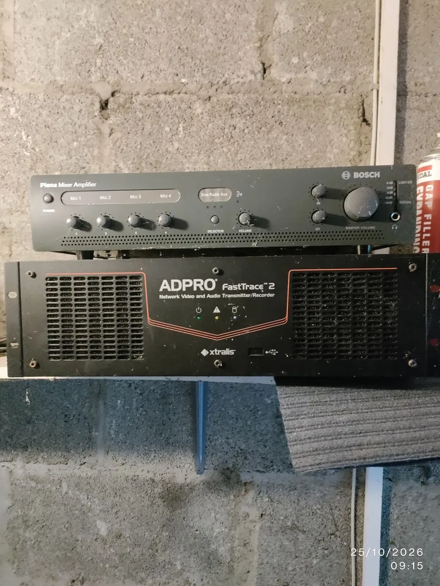 Bosch Plena Mixer Amplifier + ADPRO FastTrace 2 Se - Image 2