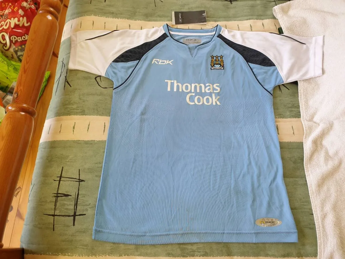 Manchester City Football Home Jersey 2006 2007 - Image 1