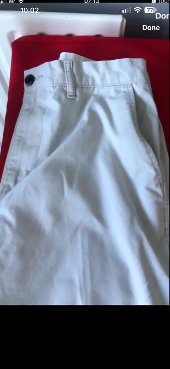Mens M&S trousers W34” x L33” €10 - Image 2