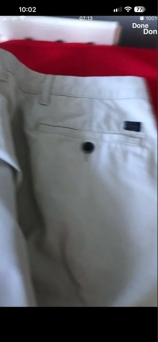 Mens M&S trousers W34” x L33” €10 - Image 3