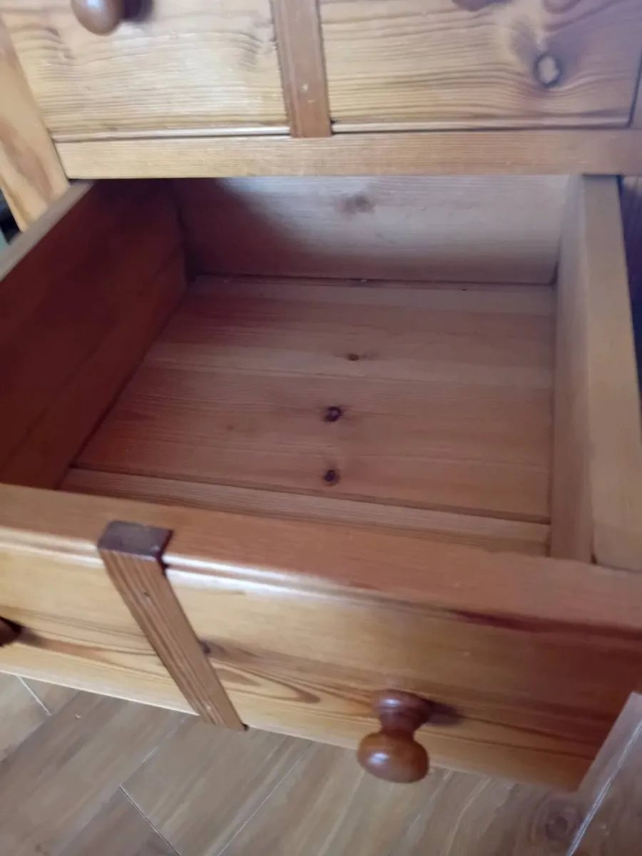 Small sideboard solid oak - Image 4