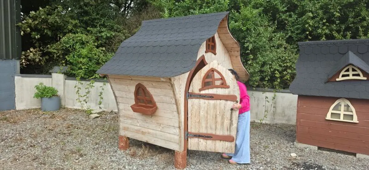 Brand New Fairytale Wooden Playhouses  Never Used! - Image 2