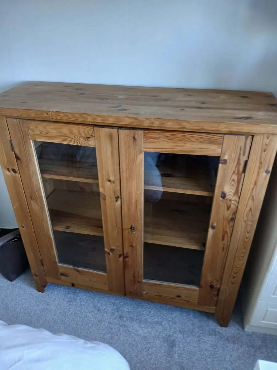 Solid Habitat Pine Living Room Cabinet - Image 2
