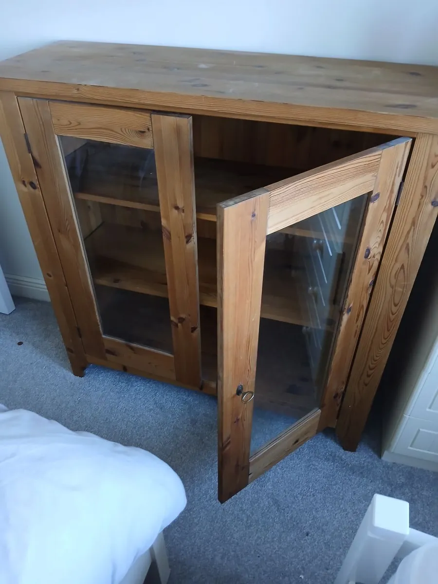 Solid Habitat Pine Living Room Cabinet - Image 1