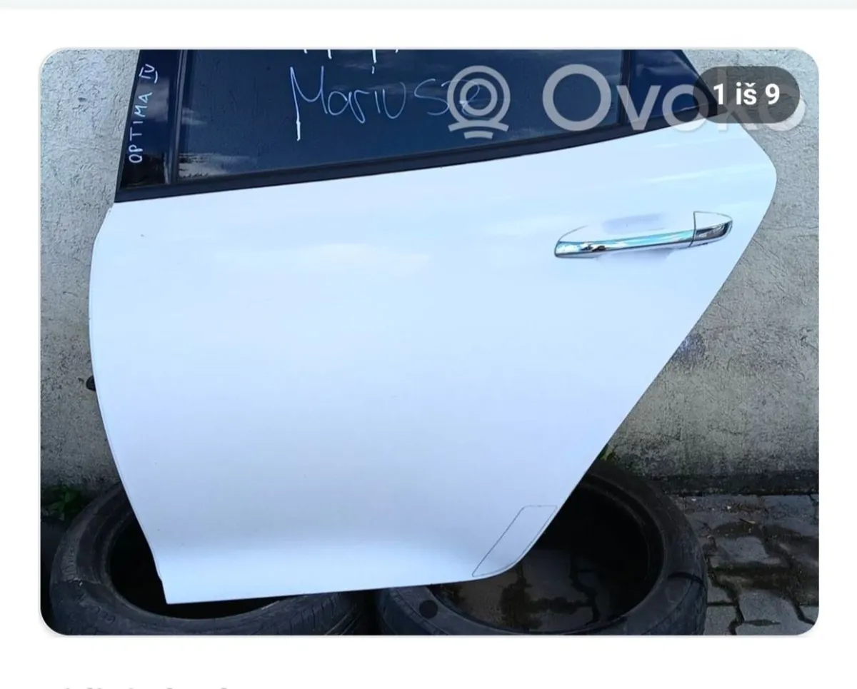 Left side back car door