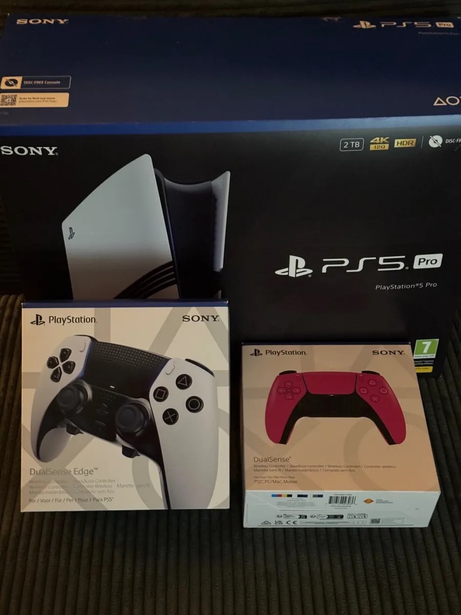 Playstation 5 PRO Digital Edition 2TB + Extras - Image 1