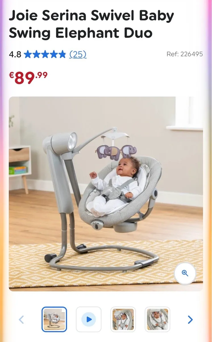 Baby swing - Image 1