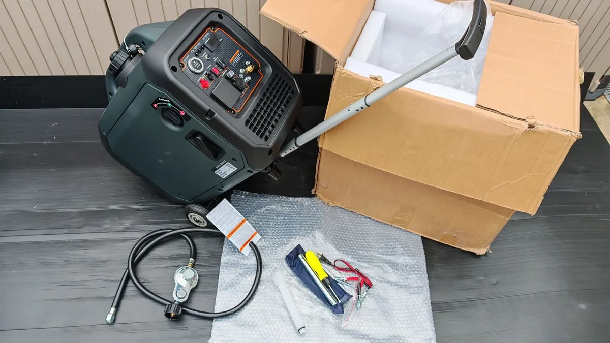 5KW* Dual Fuel Inverter Generator Electric start - Image 1