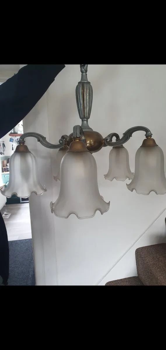 Vintage light fitting - Image 2