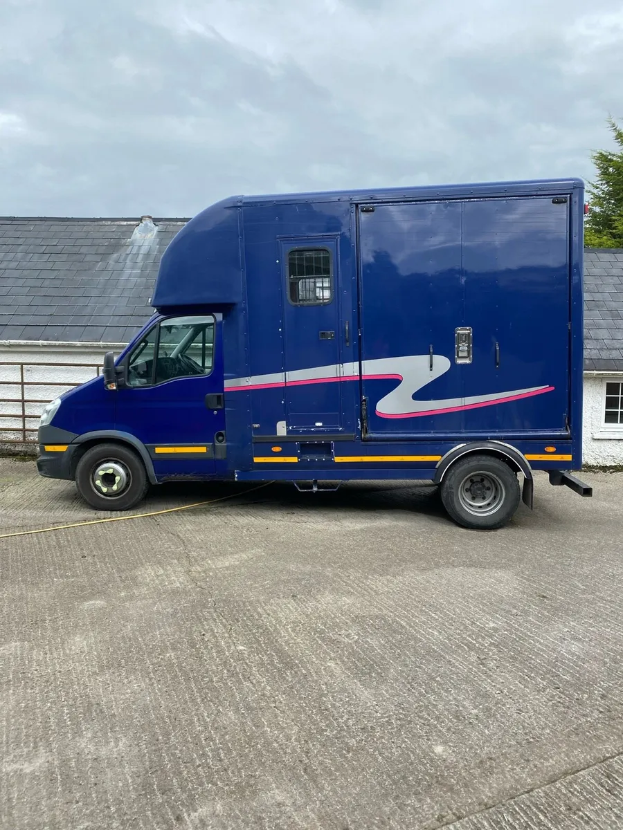 2 horse Iveco Daily truck 7 tonne (132 Reg) - Image 2