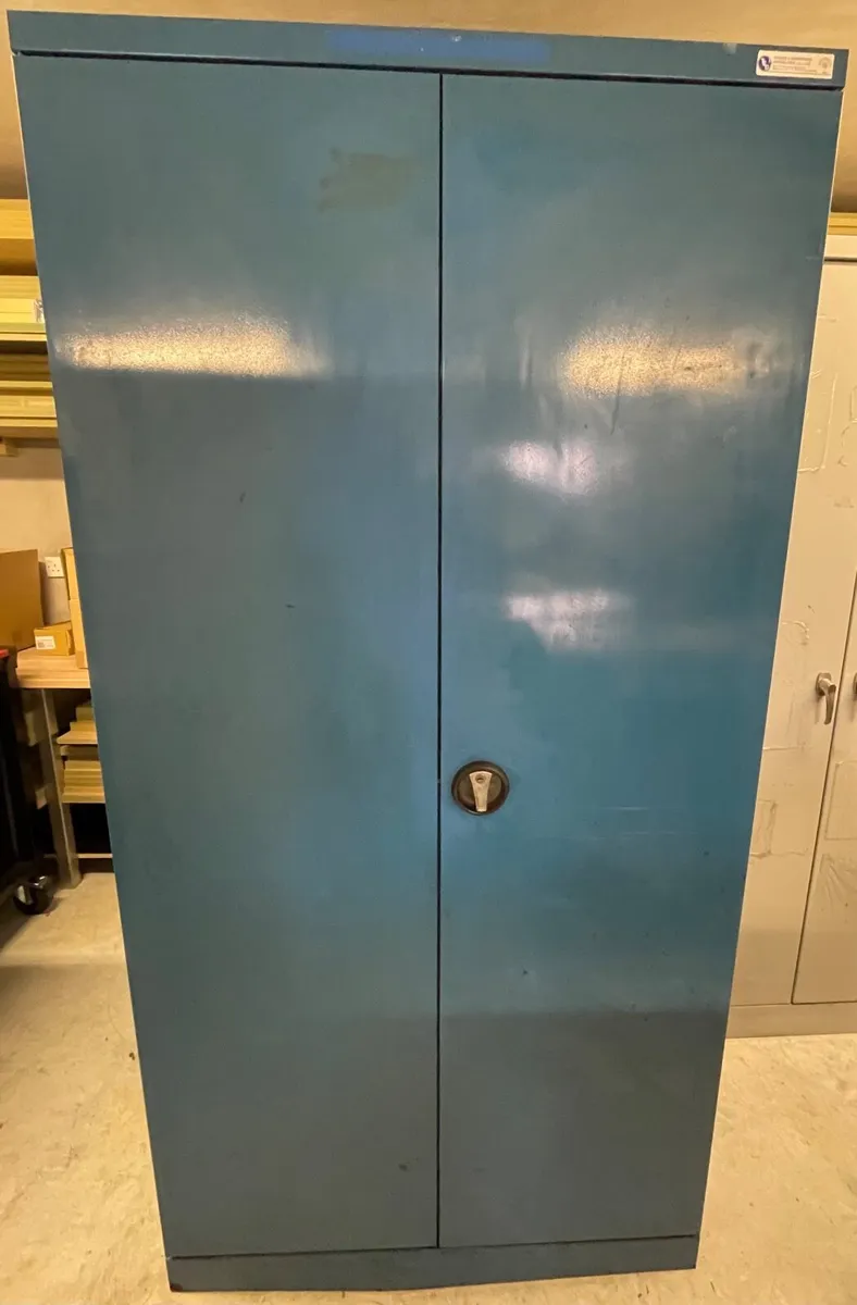 Steel Hinged Two Door Cabinet - Image 1