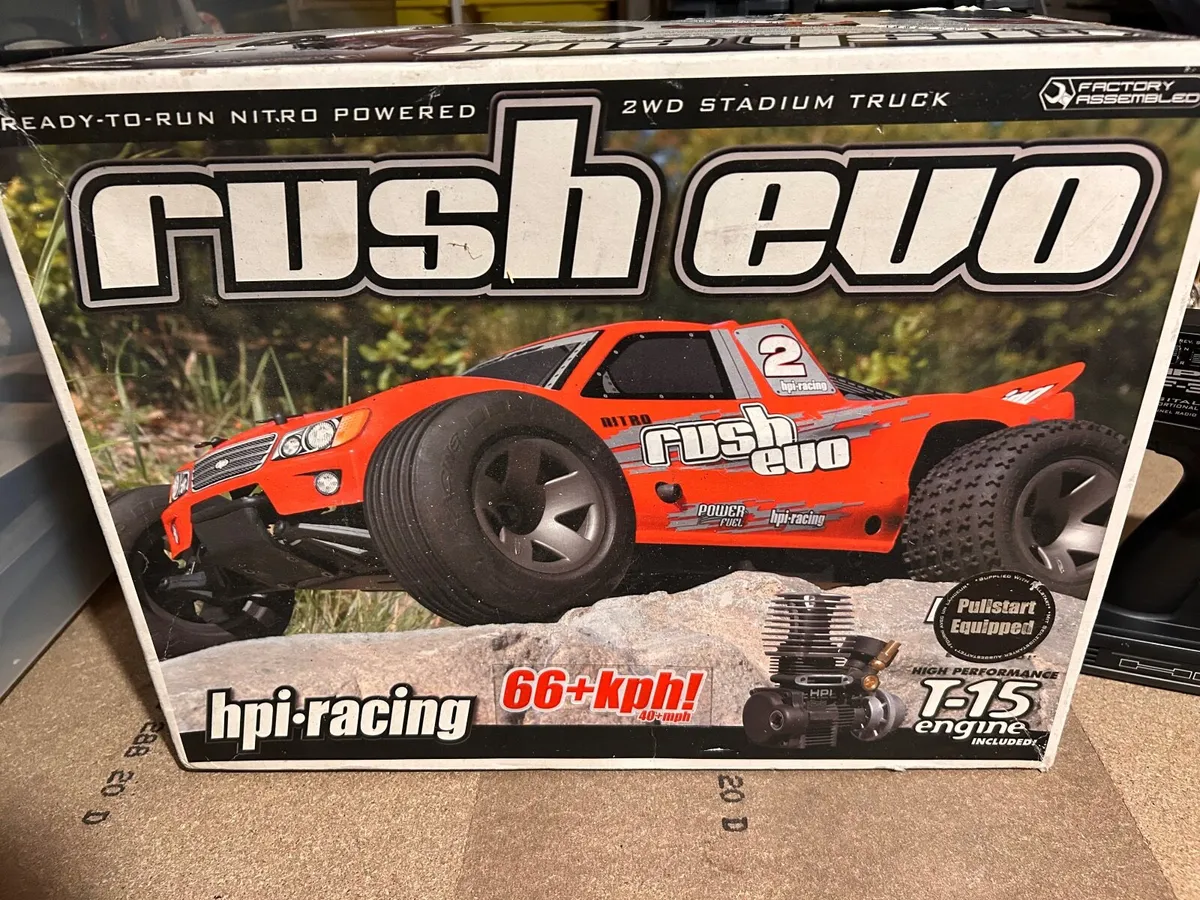 HPI Racing Rush Evo Nitro 2WD Stadium Truck - T-15 - Image 1