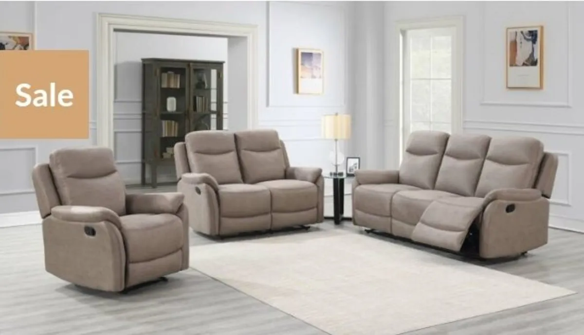 Evan Sultry Manual Reclining Collection - Image 1