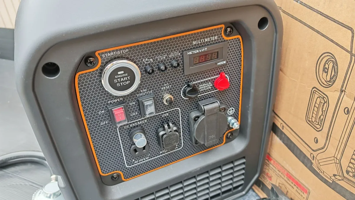 New 5KW* Inverter Generator Electric +Remote Start - Image 3