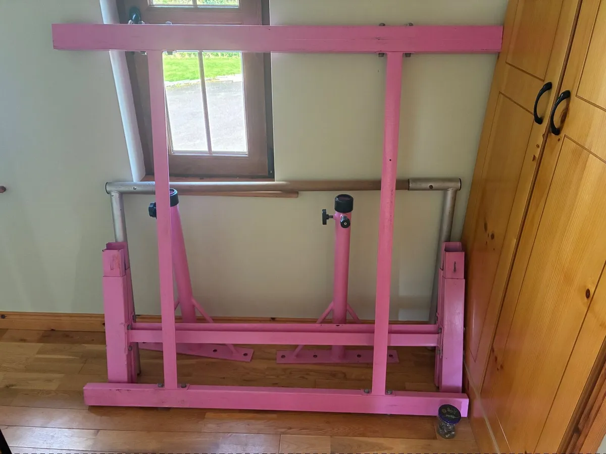 Gymnastics Bar and Mat - Image 1