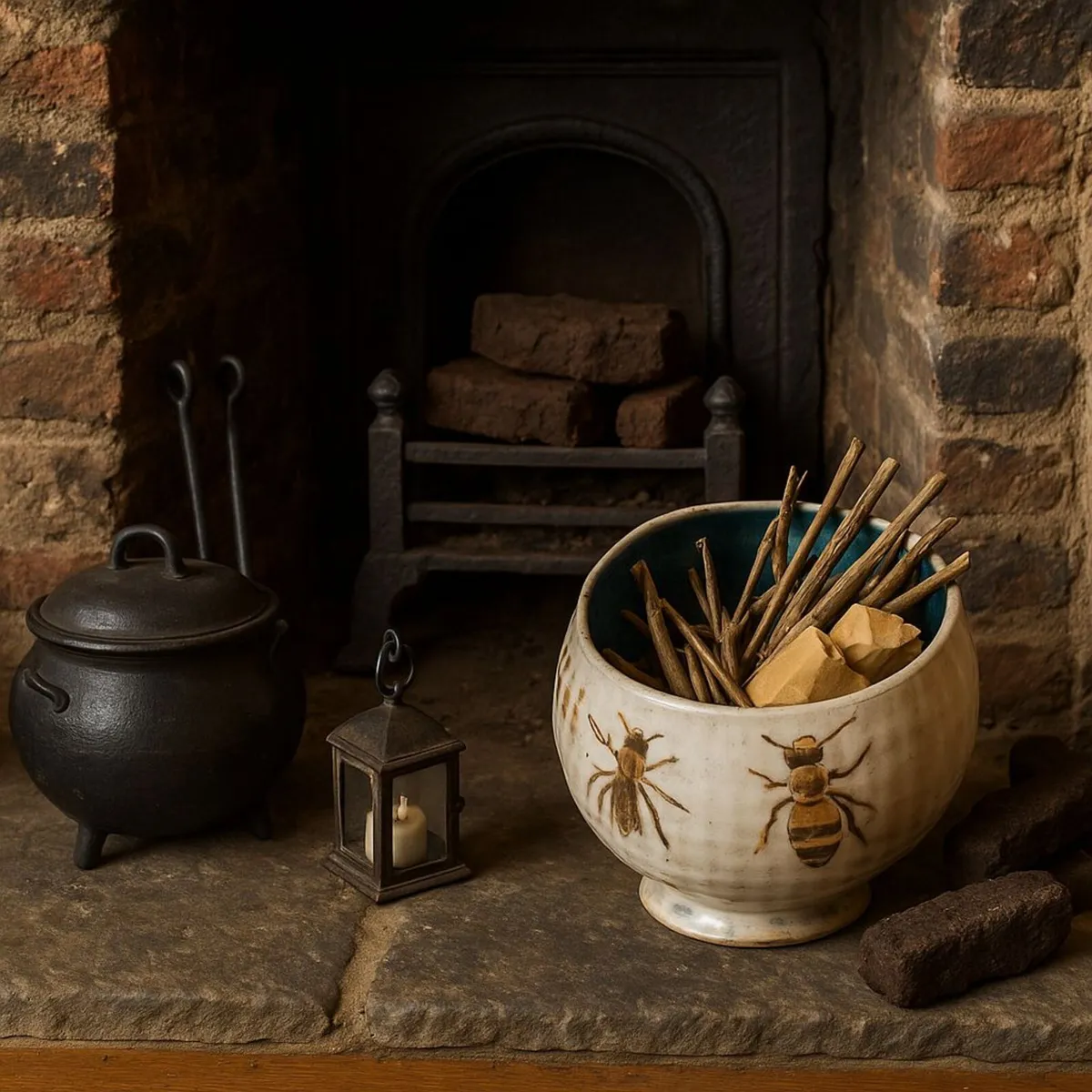 antique vintage rustic pub bee pot cottage pub - Image 2