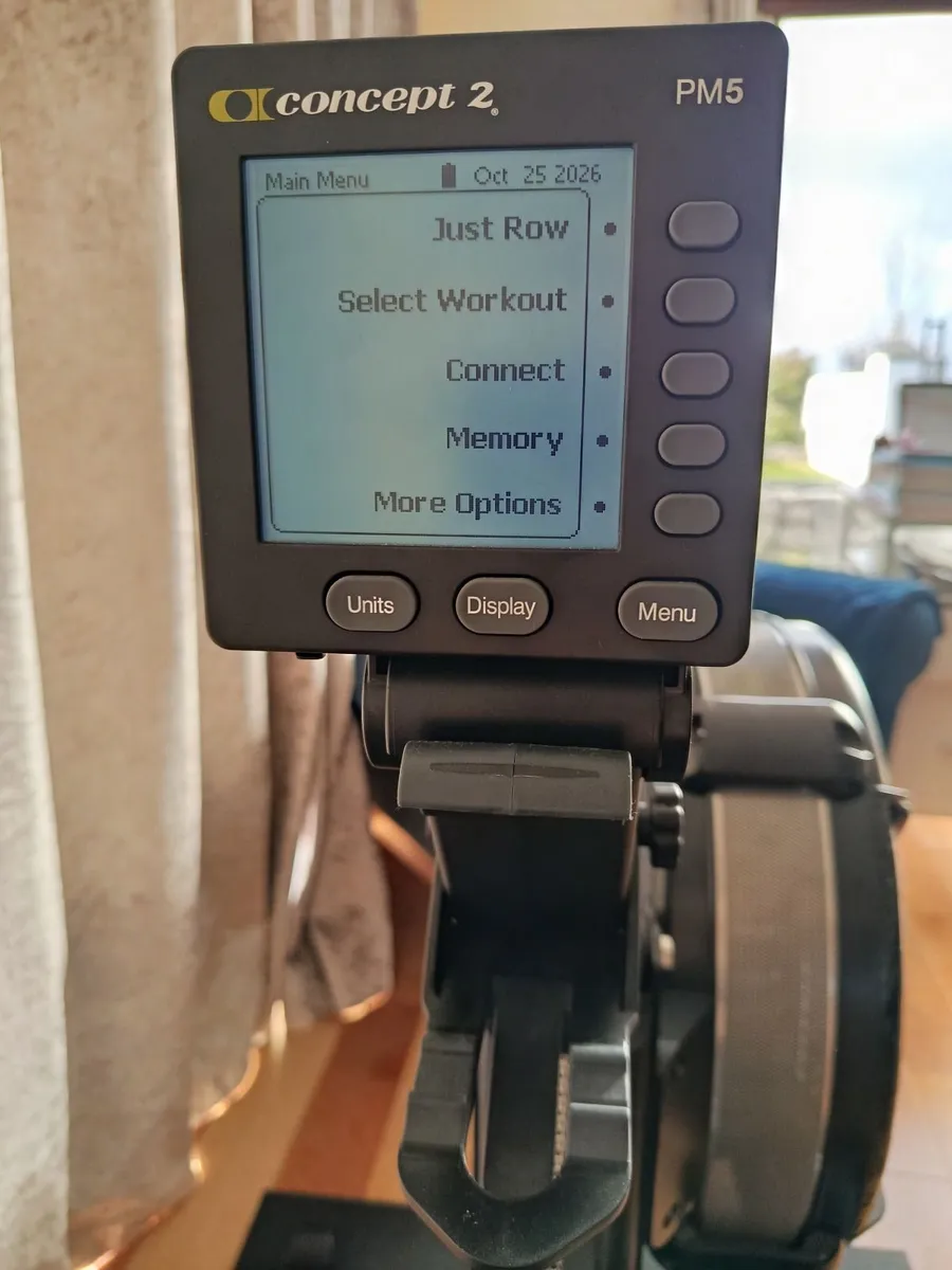 Rowing machine concept 2 model d with pm5 monitor - Image 2