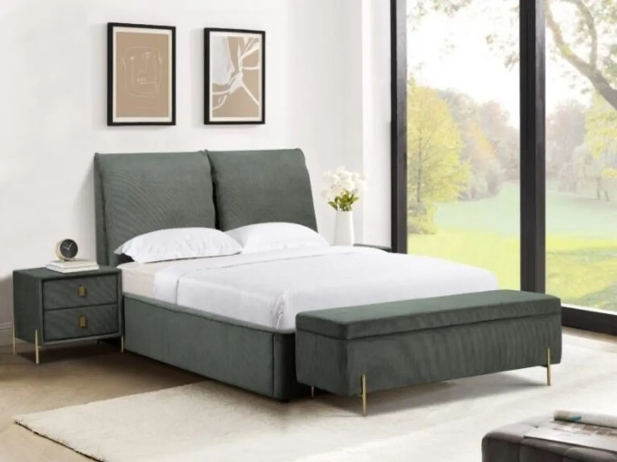 Waterford Blanket Box – Green or Grey - Image 1